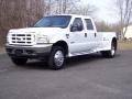 Oxford White - F450 Super Duty Lariat Crew Cab 5th Wheel Photo No. 2
