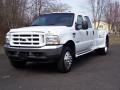Oxford White - F450 Super Duty Lariat Crew Cab 5th Wheel Photo No. 3