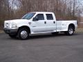 Oxford White 2003 Ford F450 Super Duty Lariat Crew Cab 5th Wheel Exterior