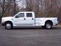 Oxford White 2003 Ford F450 Super Duty Lariat Crew Cab 5th Wheel Exterior