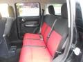 2007 Dodge Nitro Dark Slate Gray/Red Interior Rear Seat Photo