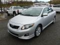 Classic Silver Metallic 2009 Toyota Corolla S Exterior