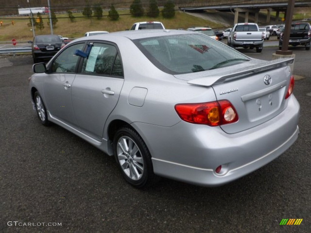 Classic Silver Metallic 2009 Toyota Corolla S Exterior Photo #62481487