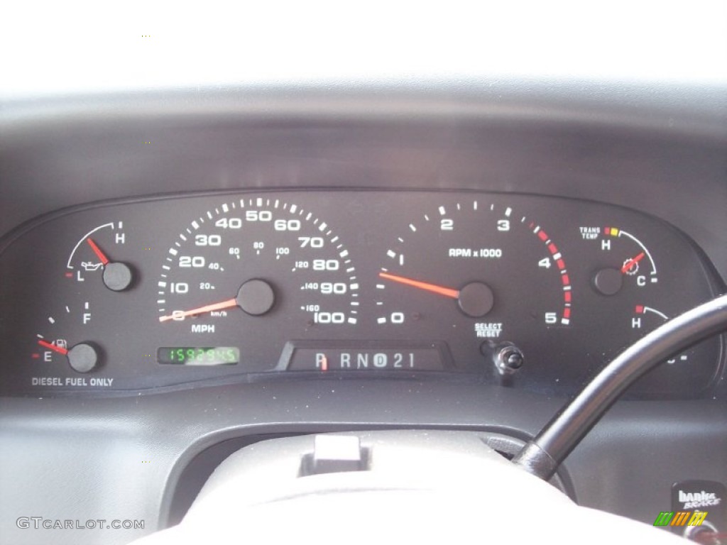 2003 Ford F450 Super Duty Lariat Crew Cab 5th Wheel Gauges Photos