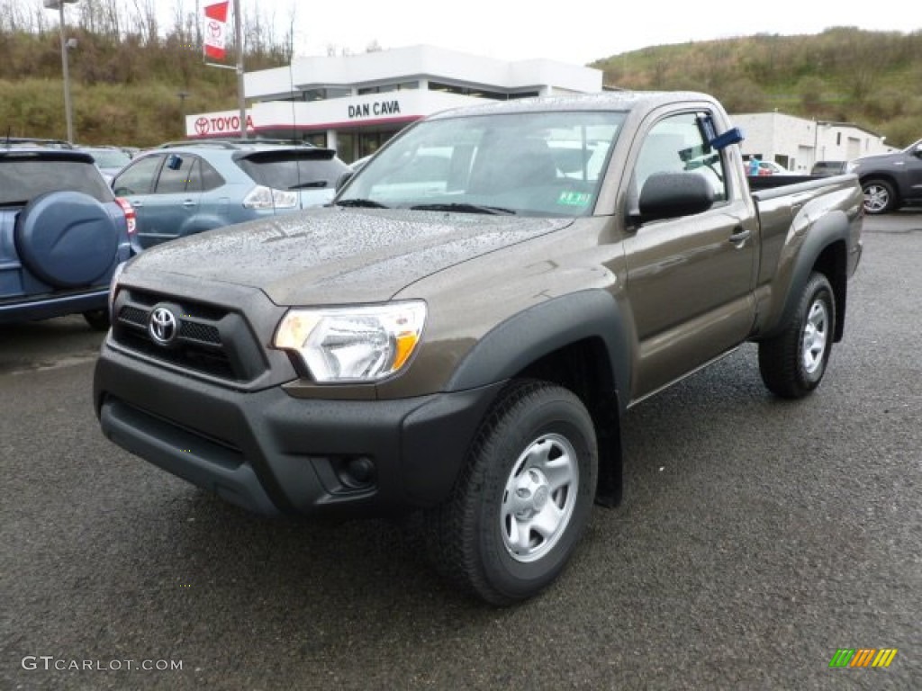 2012 Tacoma Regular Cab 4x4 - Pyrite Mica / Graphite photo #3