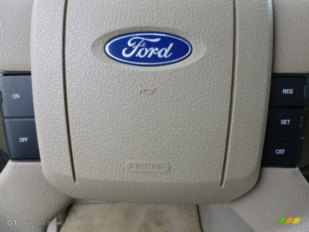 2004 F150 XLT SuperCab 4x4 - Arizona Beige Metallic / Tan photo #13