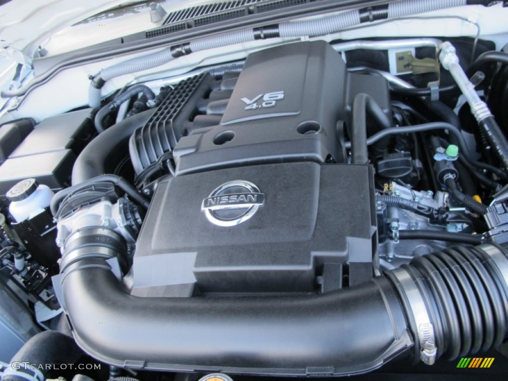 2012 Nissan Frontier SV Crew Cab 4.0 Liter DOHC 24-Valve CVTCS V6 Engine Photo #62482111