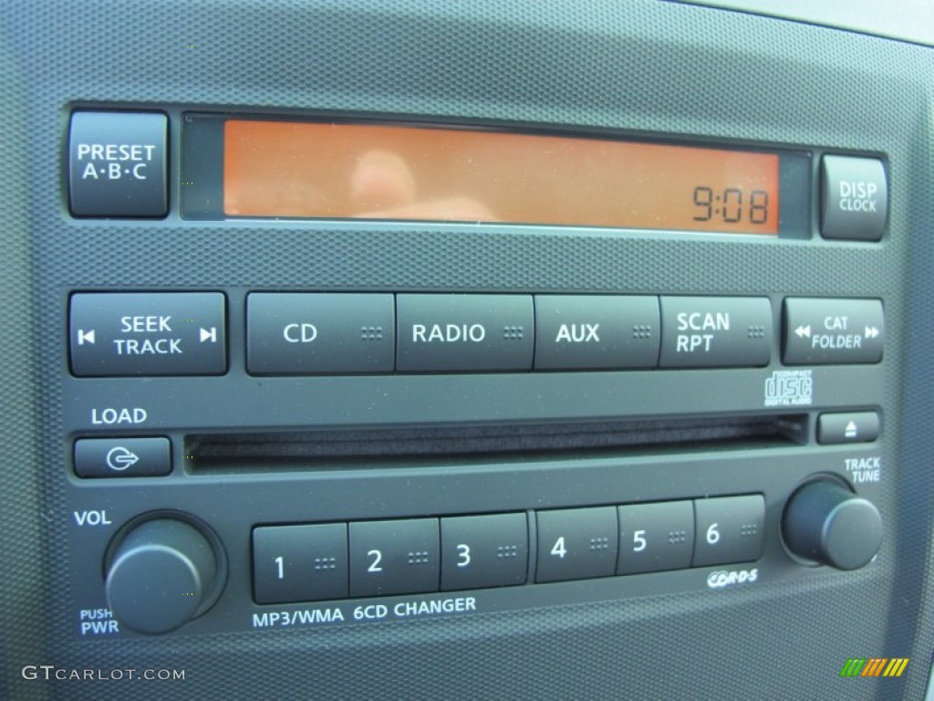 2012 Nissan Frontier SV Crew Cab Audio System Photo #62482135