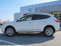 2012 Pearl White Nissan Rogue SV  photo #2