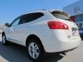 2012 Pearl White Nissan Rogue SV  photo #3