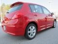 2012 Red Alert Nissan Versa 1.8 SL Hatchback  photo #5