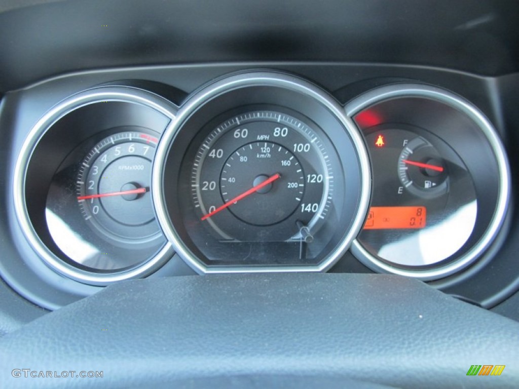 2012 Nissan Versa 1.8 SL Hatchback Gauges Photo #62483353