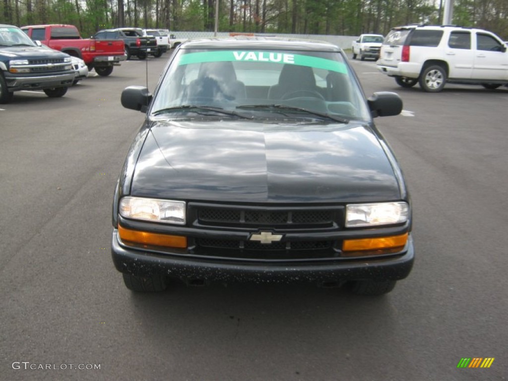 2000 S10 Xtreme Regular Cab - Onyx Black / Graphite photo #8