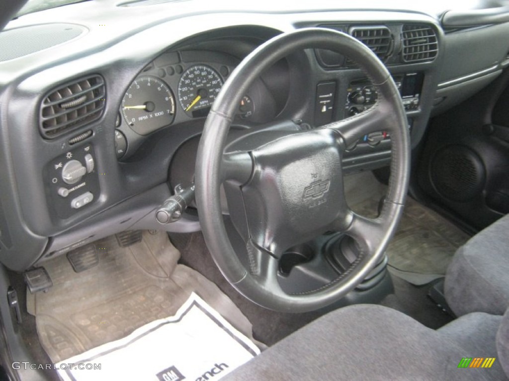 2000 S10 Xtreme Regular Cab - Onyx Black / Graphite photo #10