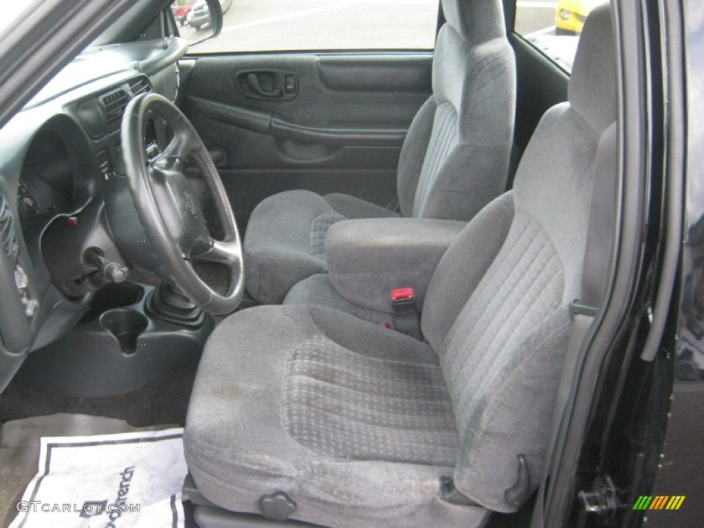 Graphite Interior 2000 Chevrolet S10 Xtreme Regular Cab Photo #62484826