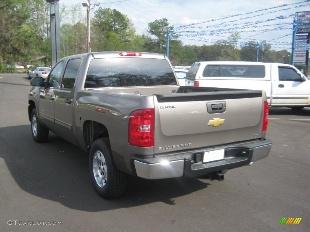 2012 Silverado 1500 LT Crew Cab - Mocha Steel Metallic / Ebony photo #3