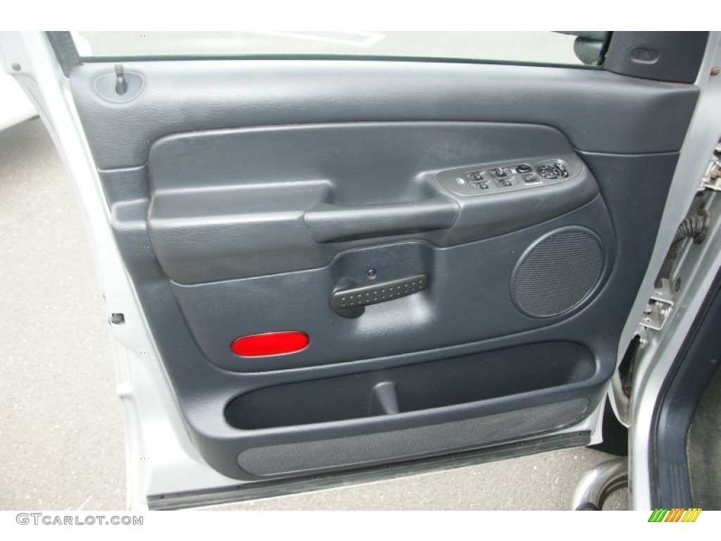 2002 Ram 1500 SLT Quad Cab 4x4 - Bright Silver Metallic / Dark Slate Gray photo #10