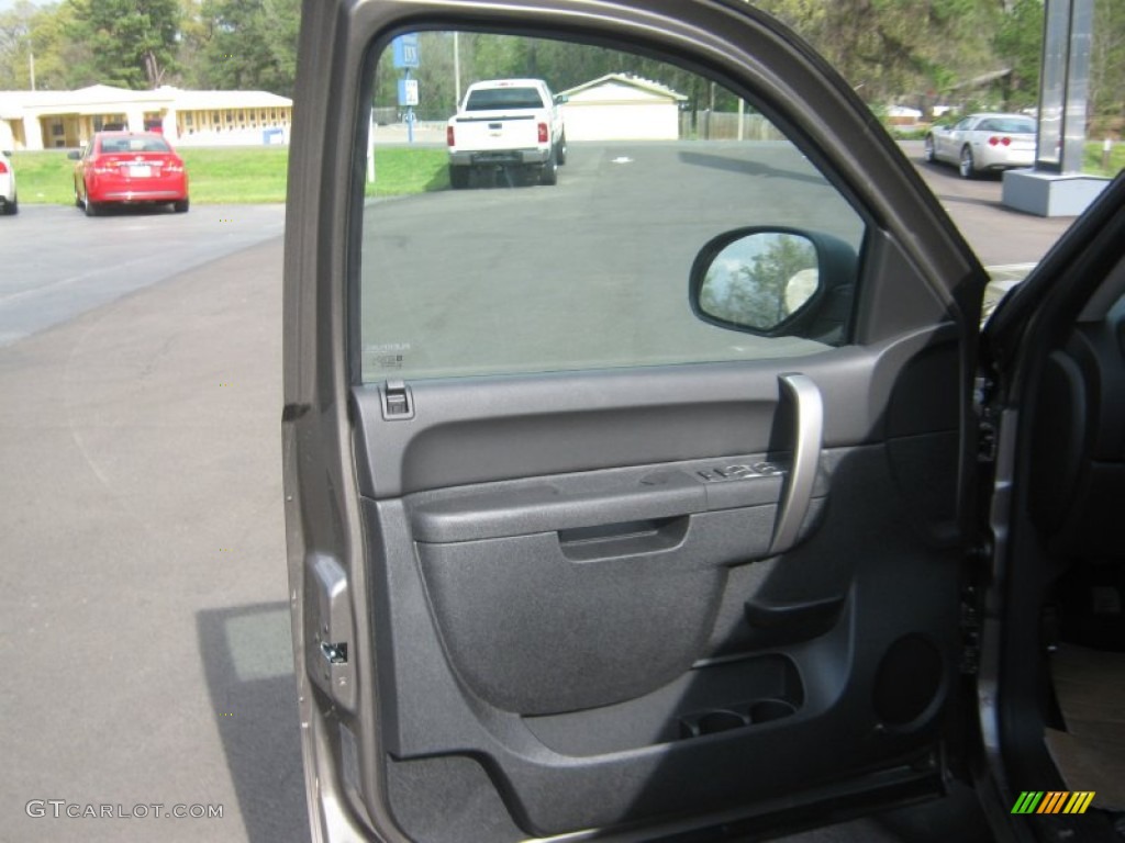 2012 Silverado 1500 LT Crew Cab - Mocha Steel Metallic / Ebony photo #15