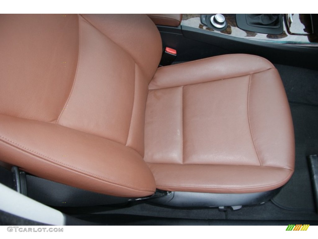 2008 3 Series 328xi Sedan - Black Sapphire Metallic / Terra Dakota Leather photo #15