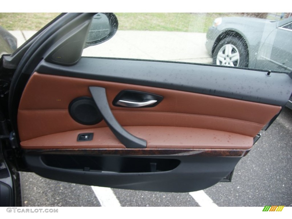 2008 3 Series 328xi Sedan - Black Sapphire Metallic / Terra Dakota Leather photo #16