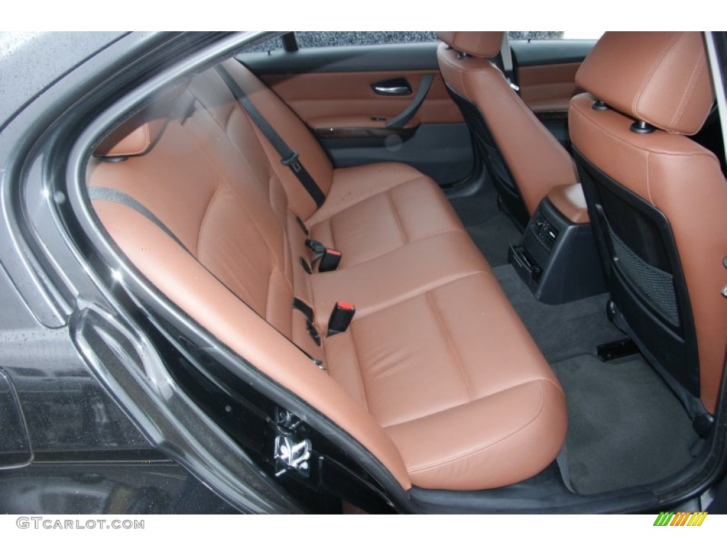 2008 3 Series 328xi Sedan - Black Sapphire Metallic / Terra Dakota Leather photo #17
