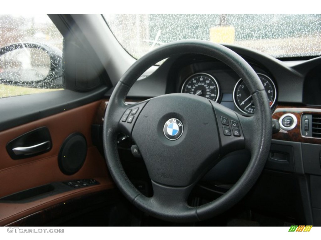 2008 3 Series 328xi Sedan - Black Sapphire Metallic / Terra Dakota Leather photo #20
