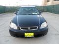 Flamenco Black Pearl - Civic LX Sedan Photo No. 8