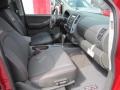 Pro 4X Graphite/Red 2012 Nissan Frontier Pro-4X Crew Cab 4x4 Interior Color