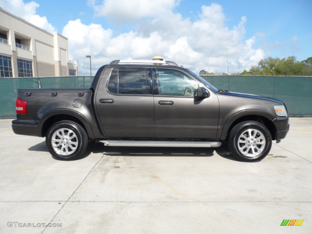 Dark Stone Metallic 2007 Ford Explorer Sport Trac Limited Exterior Photo #62487811
