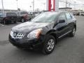 2012 Super Black Nissan Rogue S AWD  photo #3