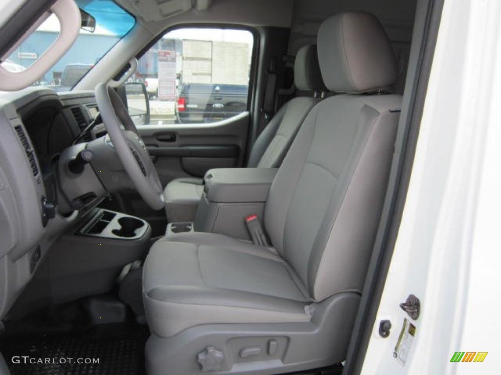 Charcoal Interior 2012 Nissan NV 2500 HD SV High Roof Photo #62488846