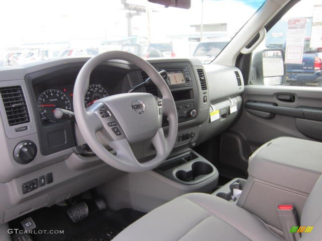 Charcoal Interior 2012 Nissan NV 2500 HD SV High Roof Photo #62488852
