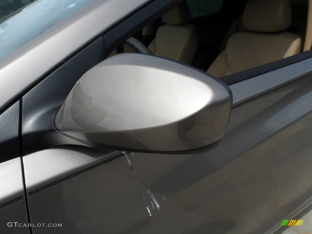 2012 Elantra GLS - Desert Bronze / Beige photo #12