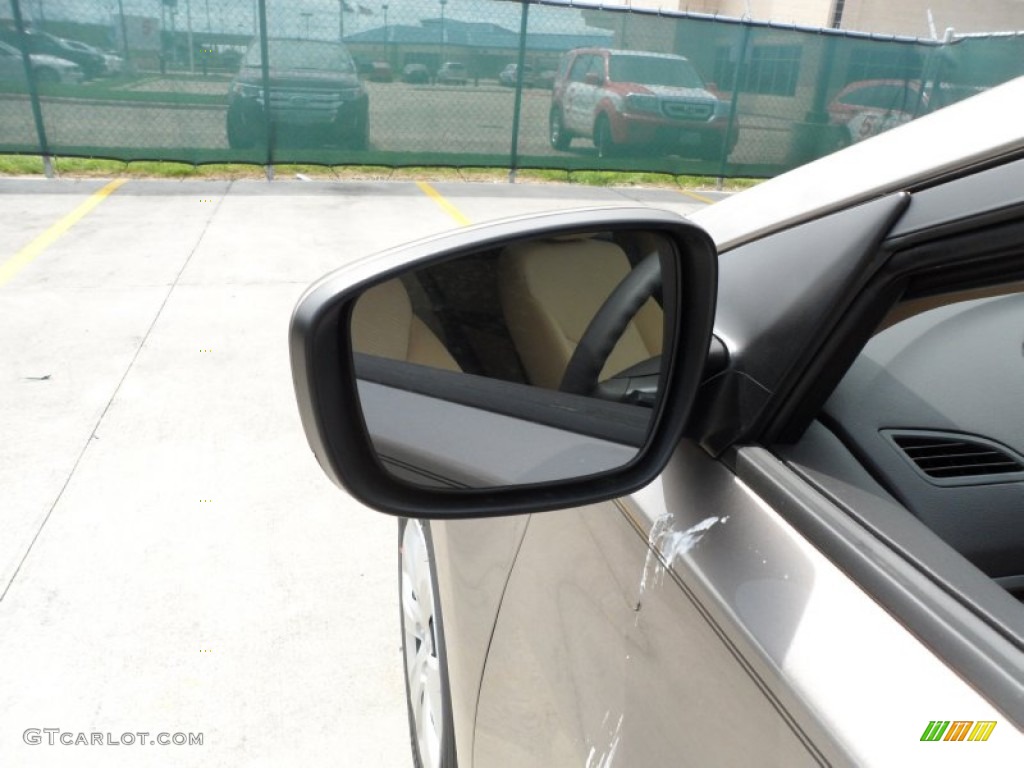 2012 Elantra GLS - Desert Bronze / Beige photo #13