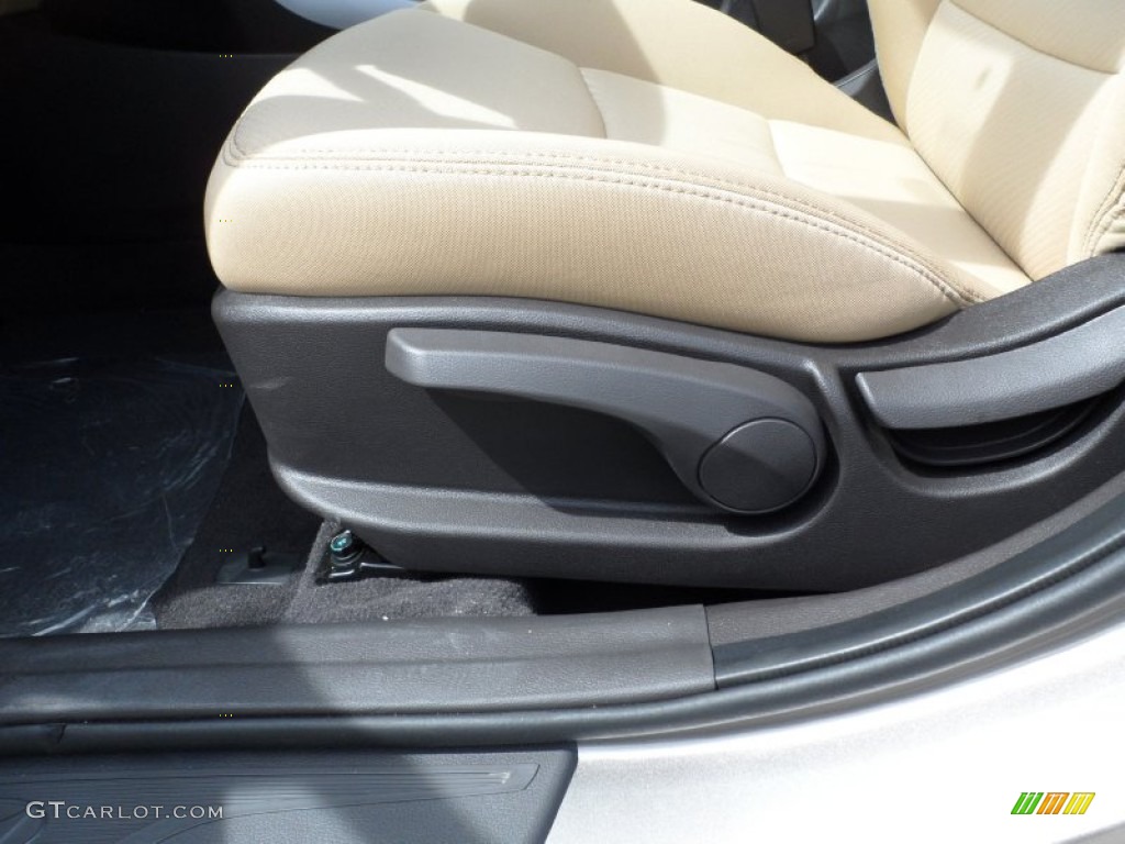 2012 Elantra GLS - Desert Bronze / Beige photo #24