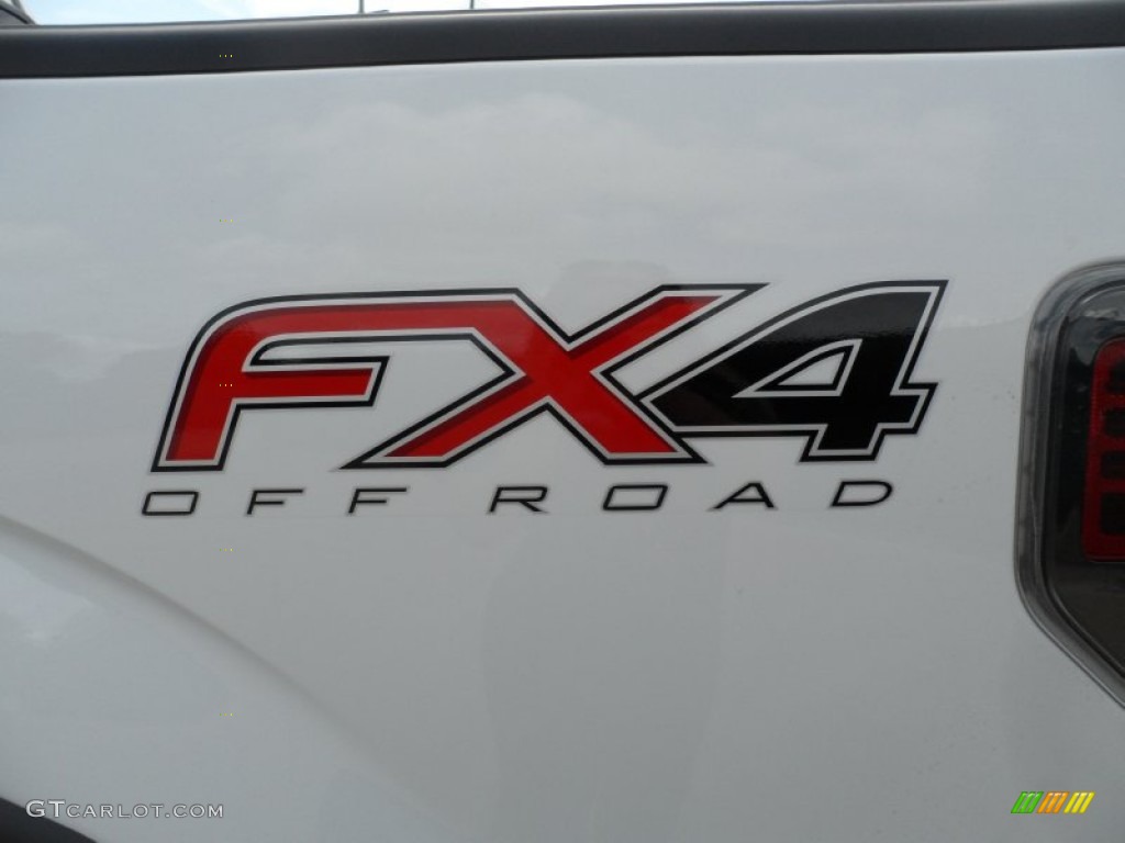 2012 F150 FX4 SuperCrew 4x4 - Oxford White / Black photo #19