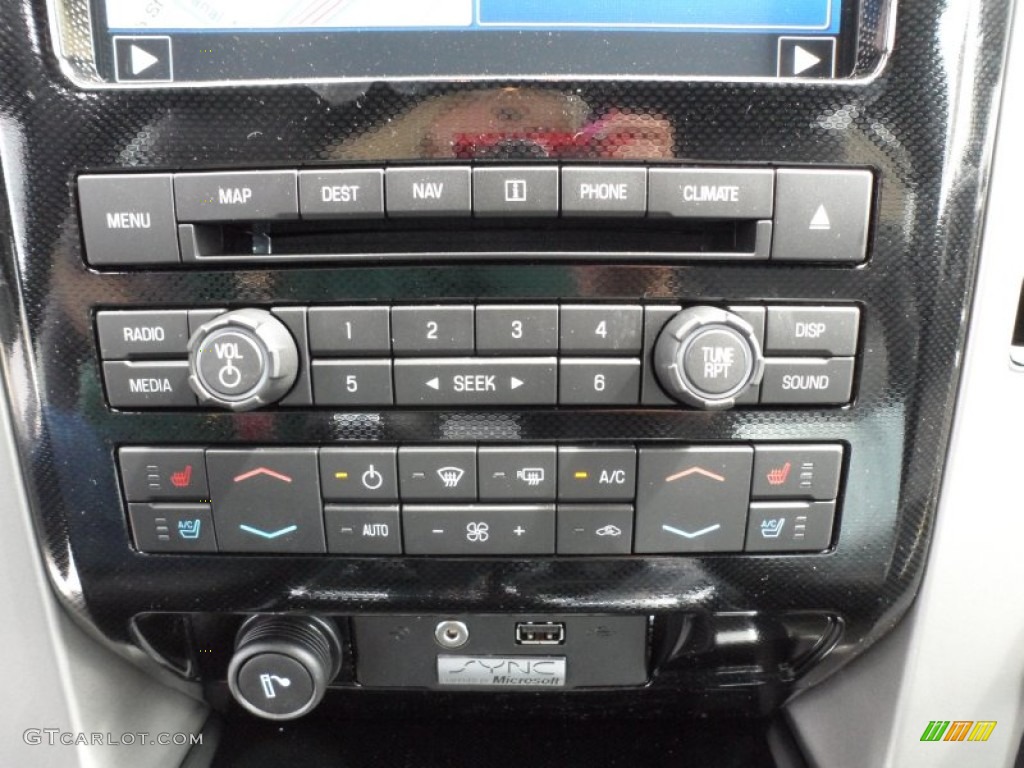 2012 Ford F150 FX4 SuperCrew 4x4 Controls Photo #62490175