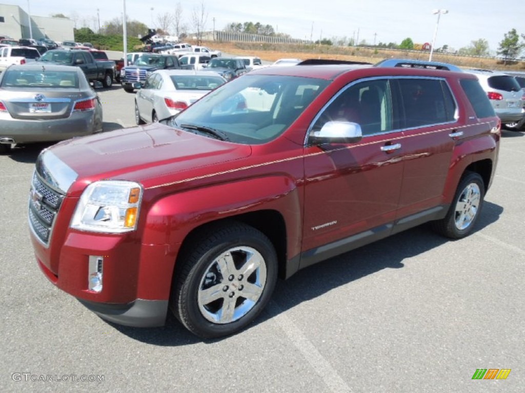 2012 Terrain SLT - Merlot Jewel Metallic / Jet Black photo #1