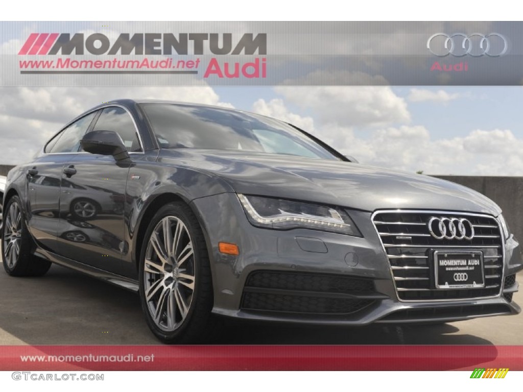 2012 A7 3.0T quattro Prestige - Dakota Grey Metallic / Black photo #1