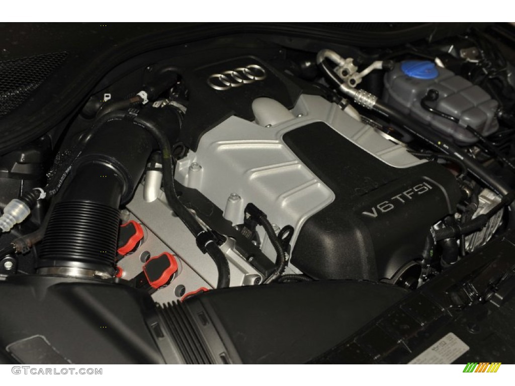 2012 Audi A7 3.0T quattro Prestige 3.0 Liter TFSI Supercharged DOHC 24-Valve VVT V6 Engine Photo #62493336