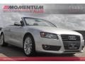 2012 Ice Silver Metallic Audi A5 2.0T Cabriolet  photo #1