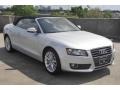 2012 Ice Silver Metallic Audi A5 2.0T Cabriolet  photo #8