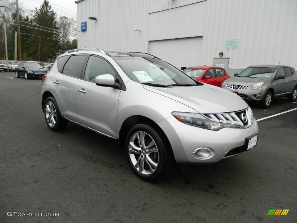 2009 Murano LE AWD - Brilliant Silver Metallic / Black photo #7