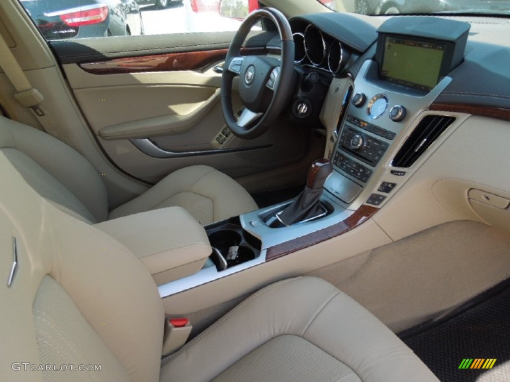 Cashmere/Cocoa Interior 2012 Cadillac CTS 3.6 Sedan Photo #62494800