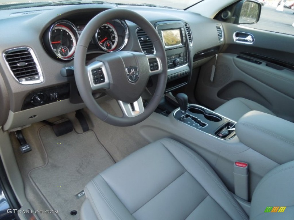 Dark Graystone/Medium Graystone Interior 2012 Dodge Durango Crew Photo #62495784