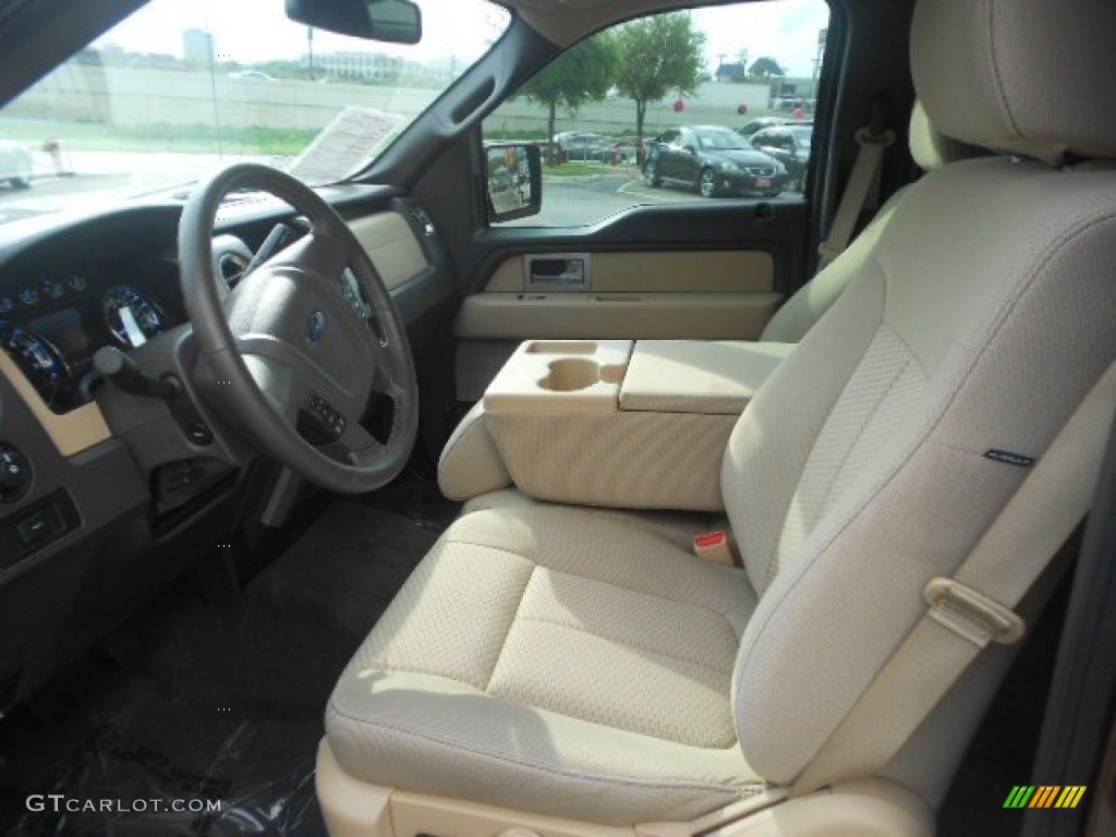 2011 F150 XLT SuperCrew - Golden Bronze Metallic / Pale Adobe photo #11