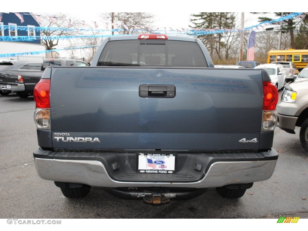 2009 Tundra Double Cab 4x4 - Slate Gray Metallic / Graphite Gray photo #5