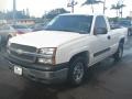 2004 Summit White Chevrolet Silverado 1500 Regular Cab  photo #5