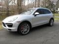 Classic Silver Metallic 2011 Porsche Cayenne Turbo Exterior