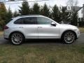 Classic Silver Metallic 2011 Porsche Cayenne Turbo Exterior